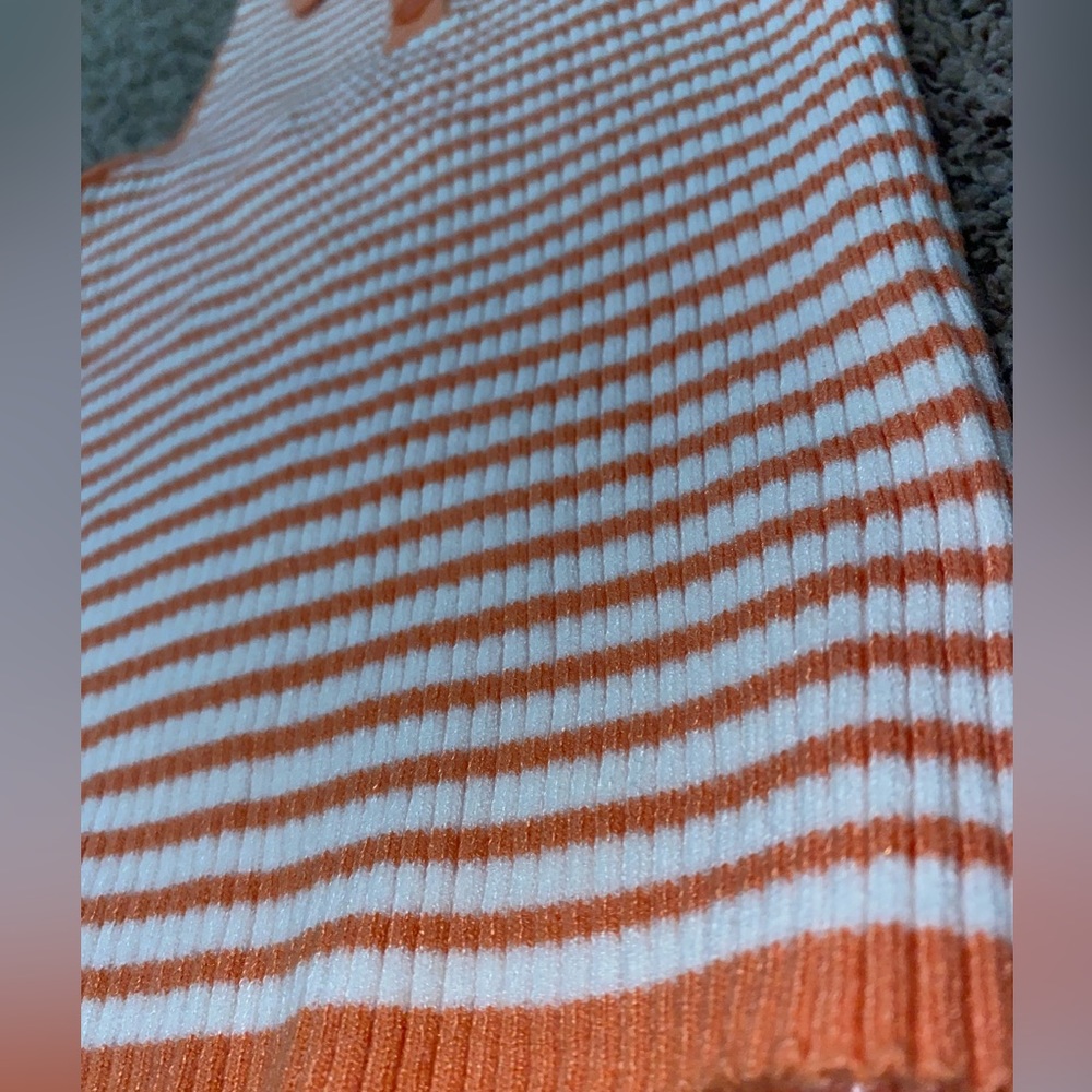 Collared Stripped Top! - Picture 2 of 8
